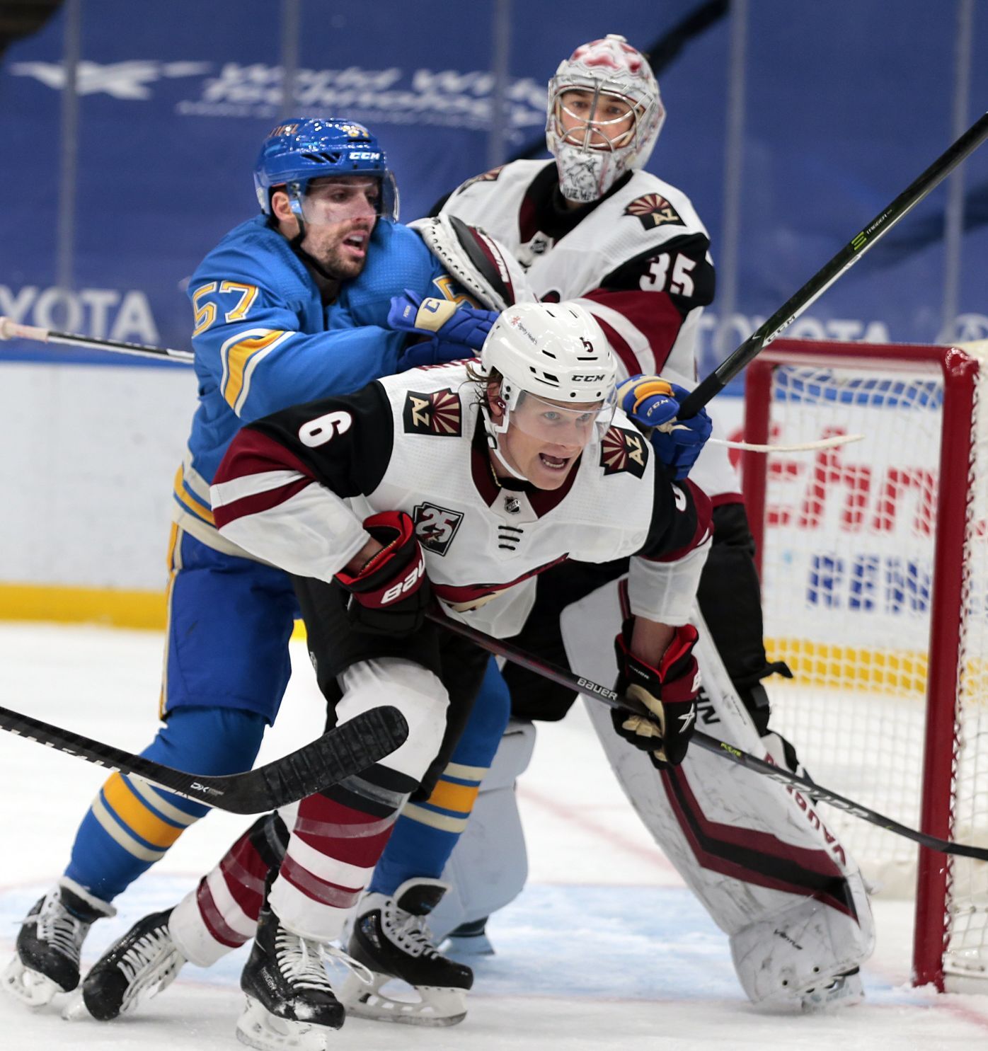 Blues fall to Coyotes 3-1 at Enterprise